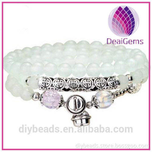 Natural Hign Quality Aventerine/Crystal/Agate Beads Bracelets on handmake